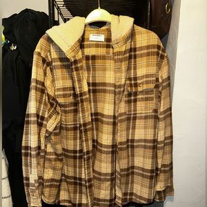 Old navy hooded flannel